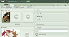 Desktop Screenshot of anonpic.deviantart.com