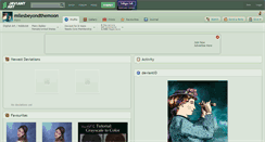 Desktop Screenshot of milesbeyondthemoon.deviantart.com