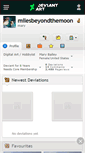 Mobile Screenshot of milesbeyondthemoon.deviantart.com