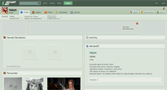 Desktop Screenshot of nabet.deviantart.com