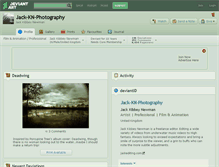 Tablet Screenshot of jack-kn-photography.deviantart.com