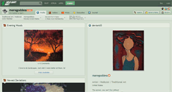 Desktop Screenshot of meregoddess.deviantart.com