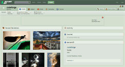 Desktop Screenshot of codeforge.deviantart.com