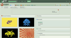 Desktop Screenshot of mcdeesh.deviantart.com