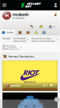 Mobile Screenshot of mcdeesh.deviantart.com