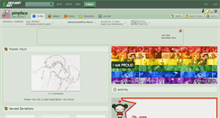 Desktop Screenshot of pimpface.deviantart.com