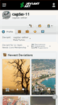 Mobile Screenshot of cagdas-11.deviantart.com