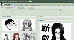 Desktop Screenshot of epixousity.deviantart.com