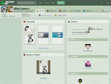 Tablet Screenshot of grim-comix.deviantart.com