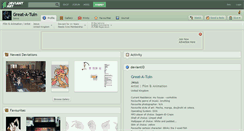 Desktop Screenshot of great-a-tuin.deviantart.com