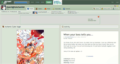 Desktop Screenshot of moonlightalchemist.deviantart.com