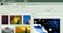Desktop Screenshot of gristobar.deviantart.com