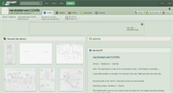 Desktop Screenshot of narutostarwars123456.deviantart.com