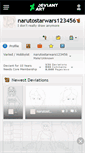 Mobile Screenshot of narutostarwars123456.deviantart.com