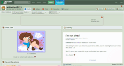 Desktop Screenshot of animefan15123.deviantart.com
