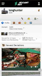 Mobile Screenshot of longhunter.deviantart.com