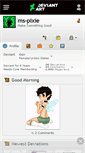 Mobile Screenshot of ms-pixie.deviantart.com