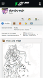 Mobile Screenshot of dorobo-rubi.deviantart.com