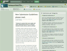 Tablet Screenshot of fantasyartistsutd.deviantart.com