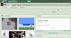 Desktop Screenshot of kwz.deviantart.com