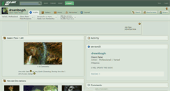 Desktop Screenshot of dreamboyph.deviantart.com