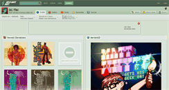 Desktop Screenshot of dc-tiki.deviantart.com