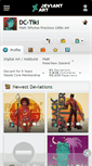 Mobile Screenshot of dc-tiki.deviantart.com