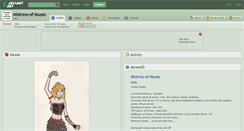 Desktop Screenshot of mistress-of-muses.deviantart.com