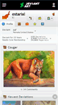 Mobile Screenshot of estarial.deviantart.com