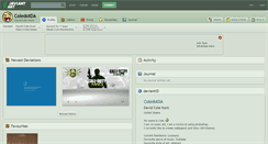 Desktop Screenshot of coledotda.deviantart.com