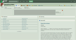 Desktop Screenshot of executive-ariana.deviantart.com