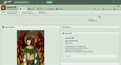 Desktop Screenshot of leonix-xiii.deviantart.com