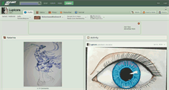 Desktop Screenshot of lupicora.deviantart.com