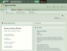 Tablet Screenshot of naru-love-hina.deviantart.com