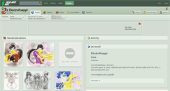 Desktop Screenshot of electropueppi.deviantart.com