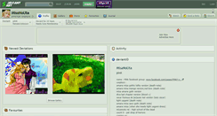 Desktop Screenshot of misanouta.deviantart.com