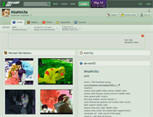 Tablet Screenshot of misanouta.deviantart.com