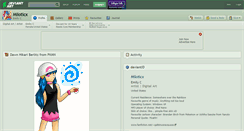 Desktop Screenshot of miloticx.deviantart.com