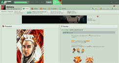 Desktop Screenshot of akmona.deviantart.com