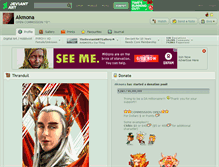 Tablet Screenshot of akmona.deviantart.com