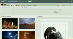 Desktop Screenshot of jzon.deviantart.com