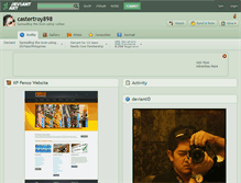 Tablet Screenshot of castertroy898.deviantart.com