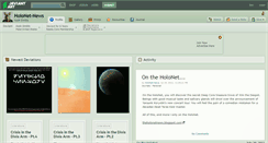 Desktop Screenshot of holonet-news.deviantart.com