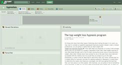 Desktop Screenshot of hypnosises.deviantart.com