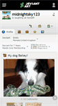 Mobile Screenshot of midnightsky123.deviantart.com