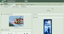 Desktop Screenshot of gymjack.deviantart.com