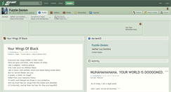 Desktop Screenshot of fuzzle-zexion.deviantart.com