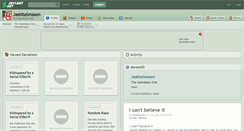 Desktop Screenshot of jaskitasmason.deviantart.com