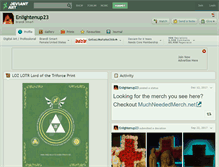 Tablet Screenshot of enlightenup23.deviantart.com