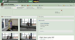 Desktop Screenshot of lover-of-deidara.deviantart.com